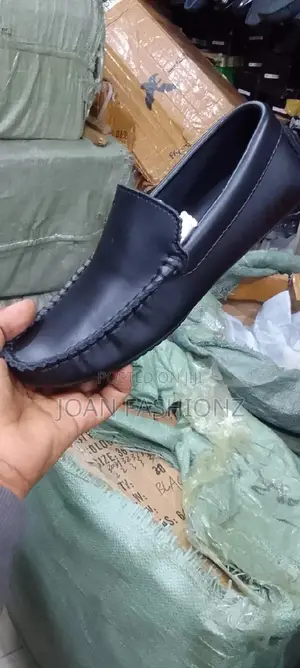 Children's Clarks Mocassins-Black