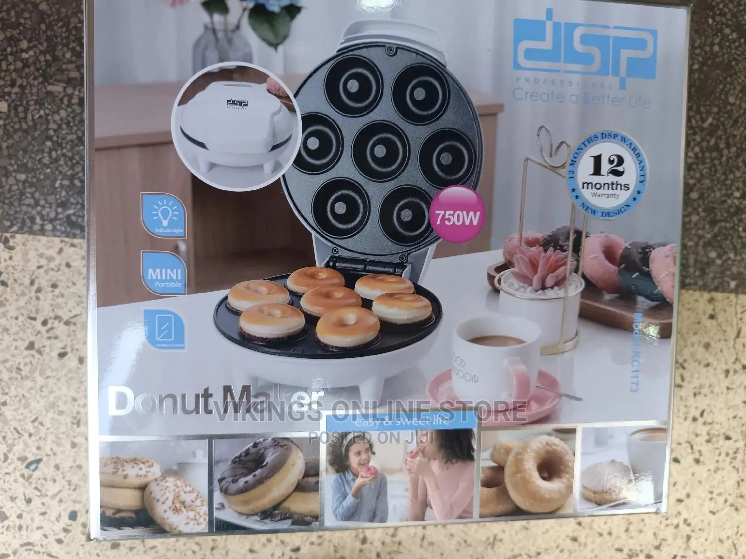 7 Pieces Donut Maker.