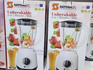 Sayona Blender With Unbreakable Jar and Very Powerful Motor