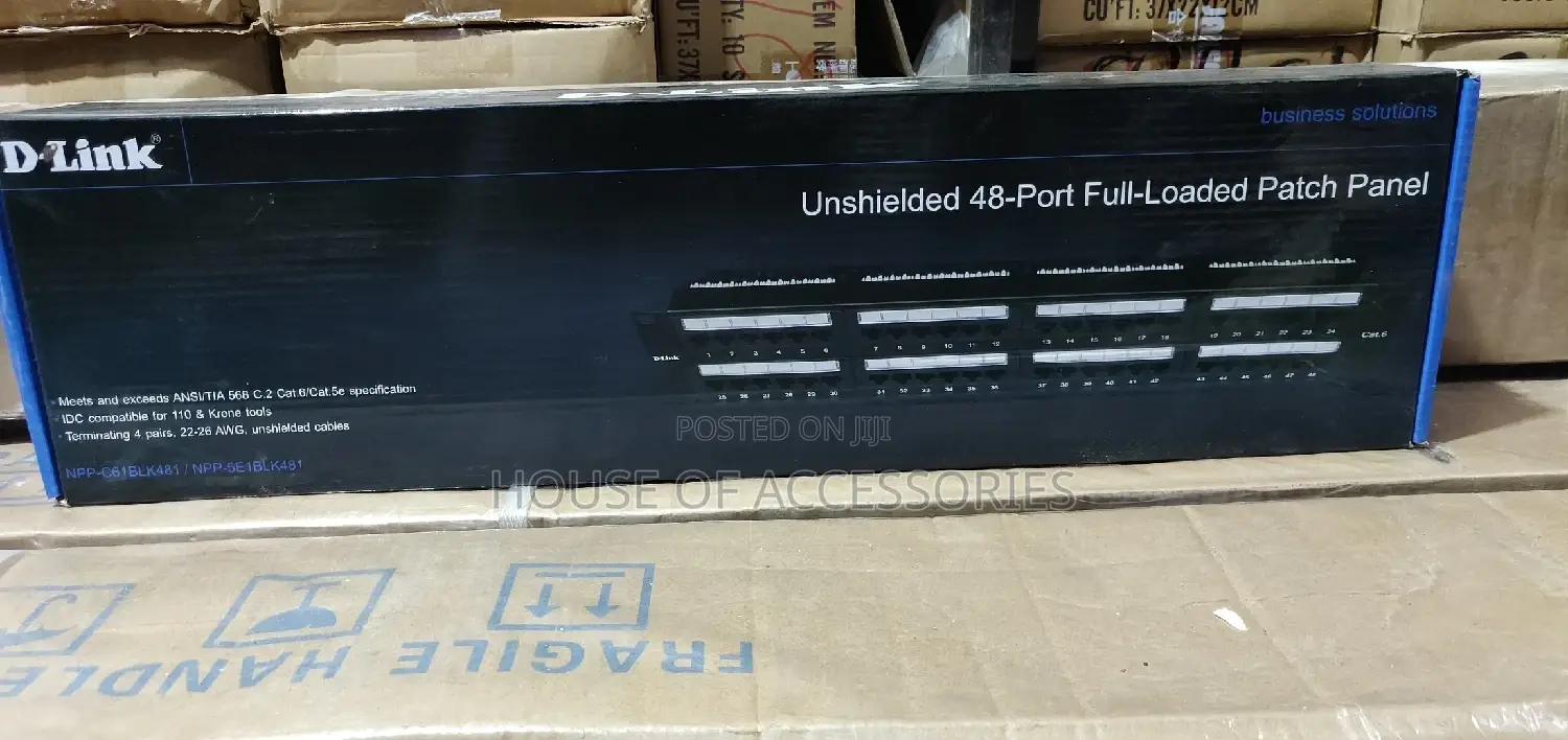 Dlink 48 Port Patch Panel
