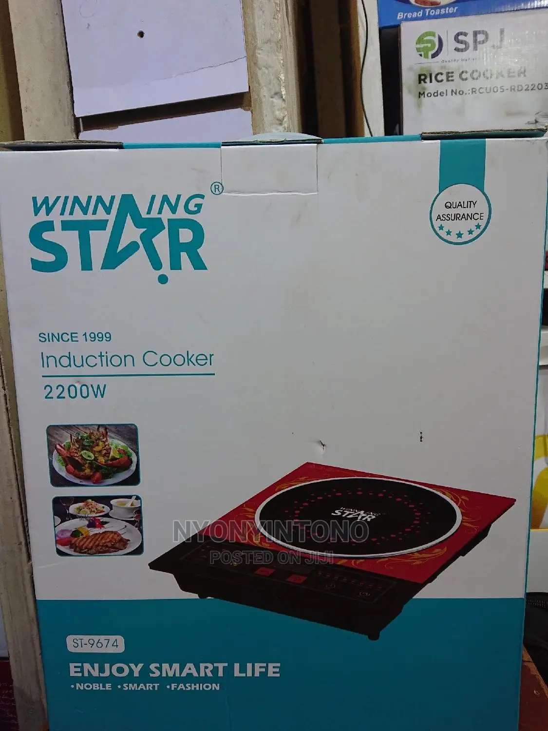 Winning Star Induction Cooker With Touch Control Panel