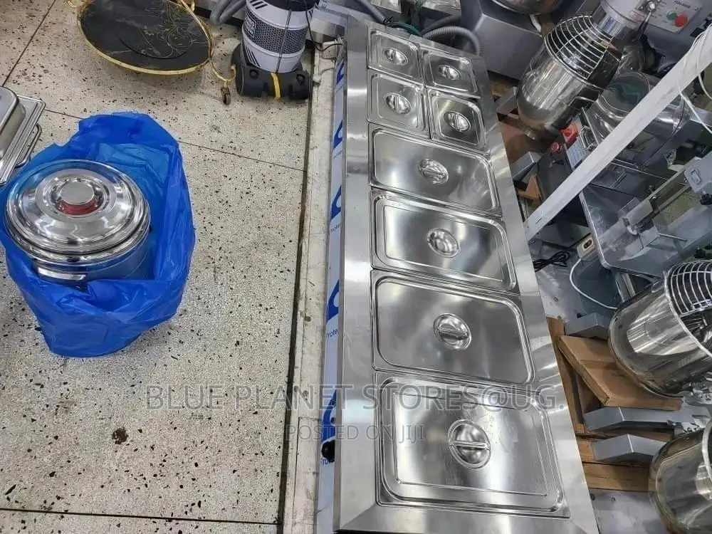 6 Pots Electric Bain Marie Food Warmers || 2.6kw || S/S Body