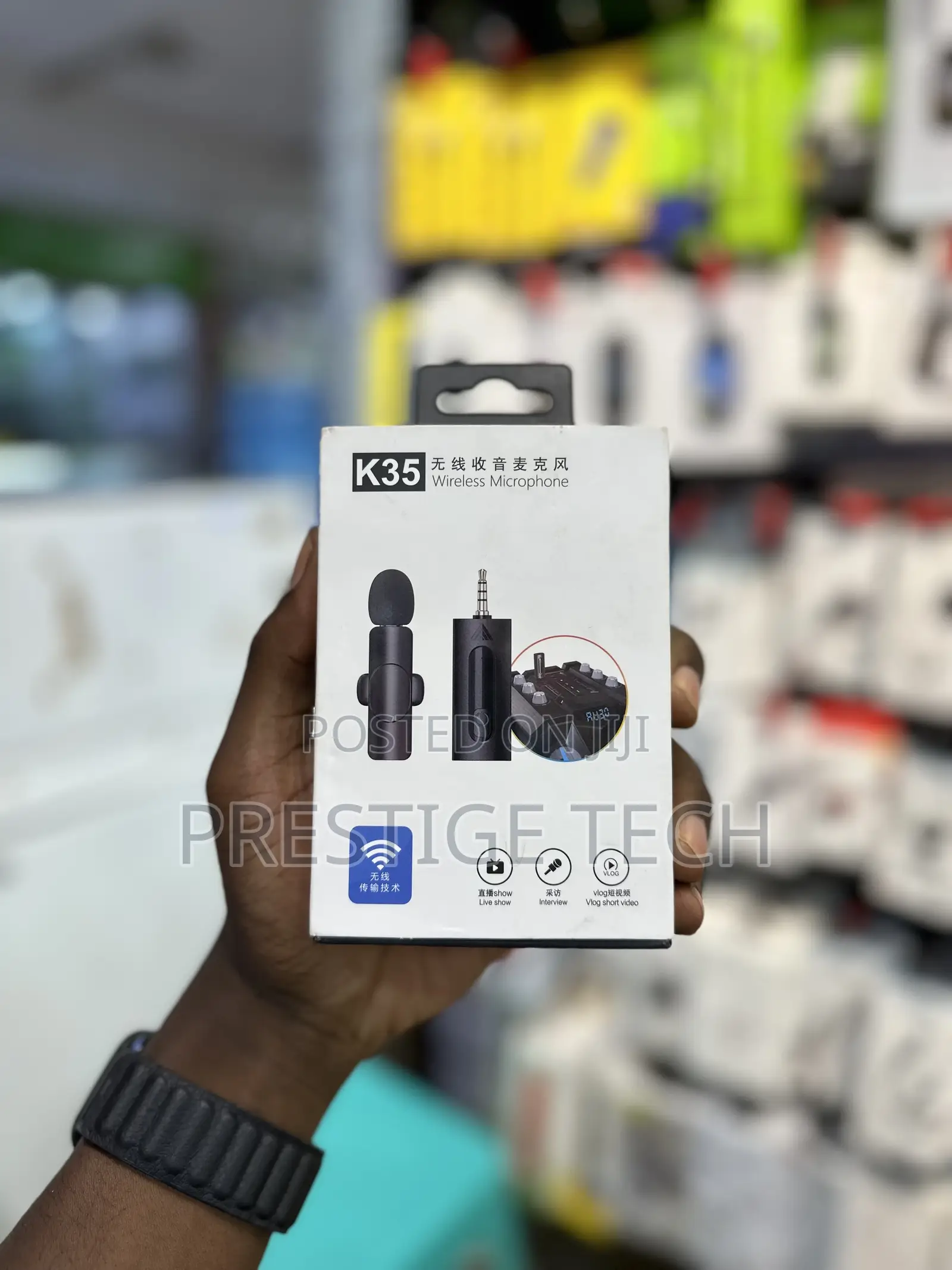  Wireless Microphone With 30m of Accessible Reception