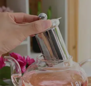 Clear Glass Tea Pot With Infuser