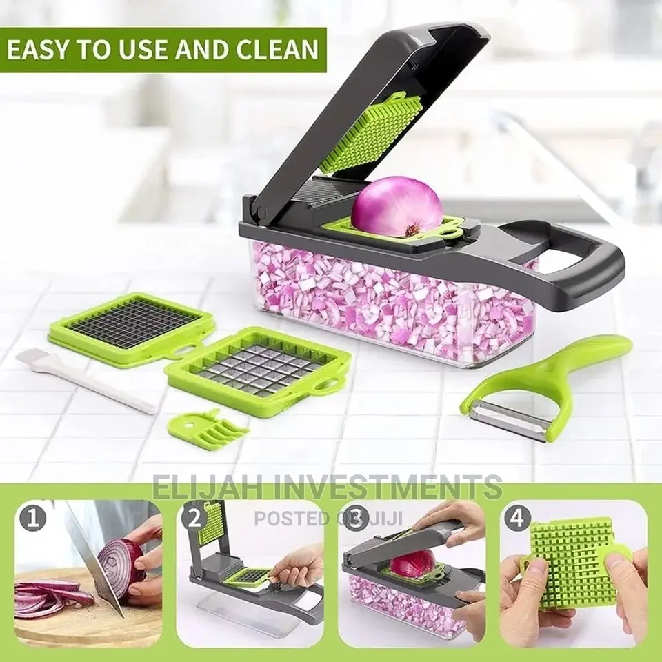 Multifunctional Vegetable Chopper 8 in 1