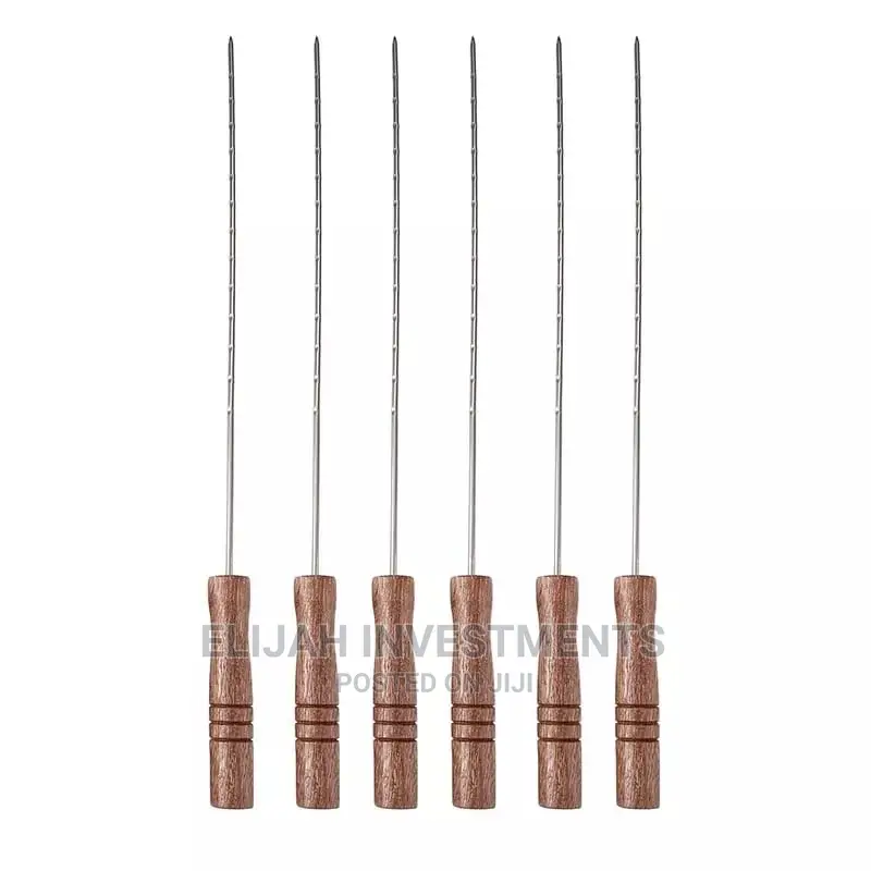 12pcs Bbq Roasting Sticks