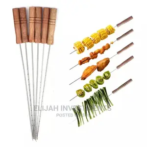 12pcs Bbq Roasting Sticks