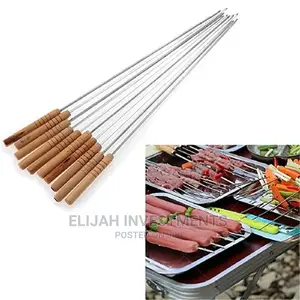 12pcs Bbq Roasting Sticks