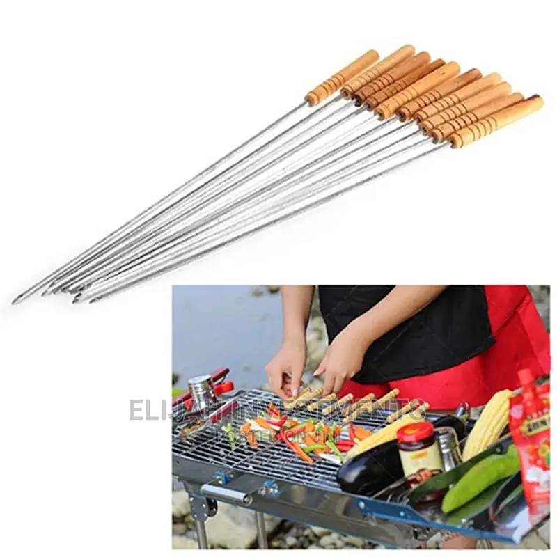 12pcs Bbq Roasting Sticks