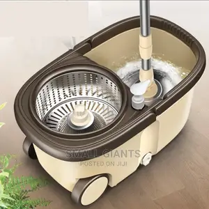 Spin Mop and Bucket