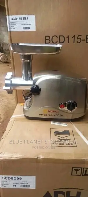 SAYONA Electric Meat Grinder || Turbo Force 3000w | SGM-4513
