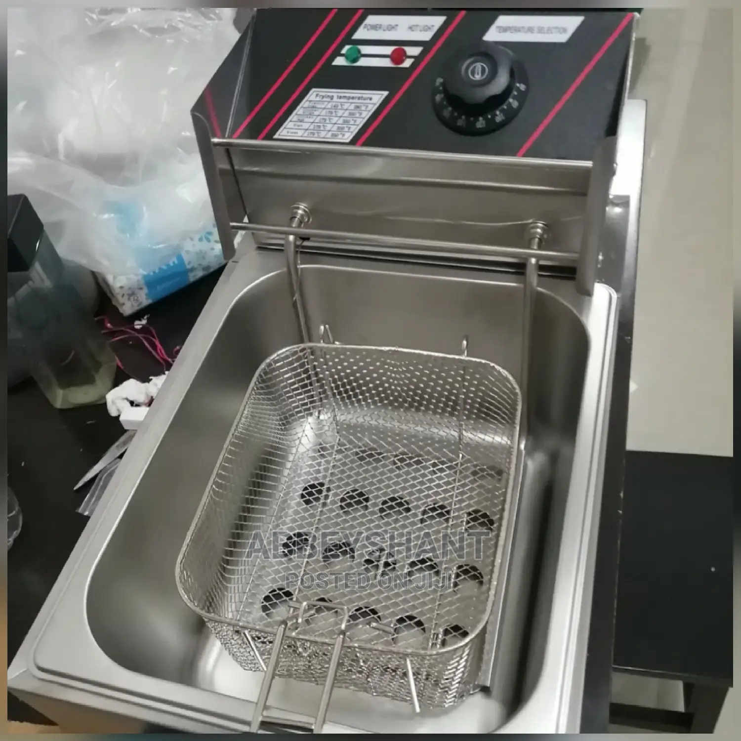 Deep Fryer 6.0litres/Wingret Deep Fryer/Deep Fryer