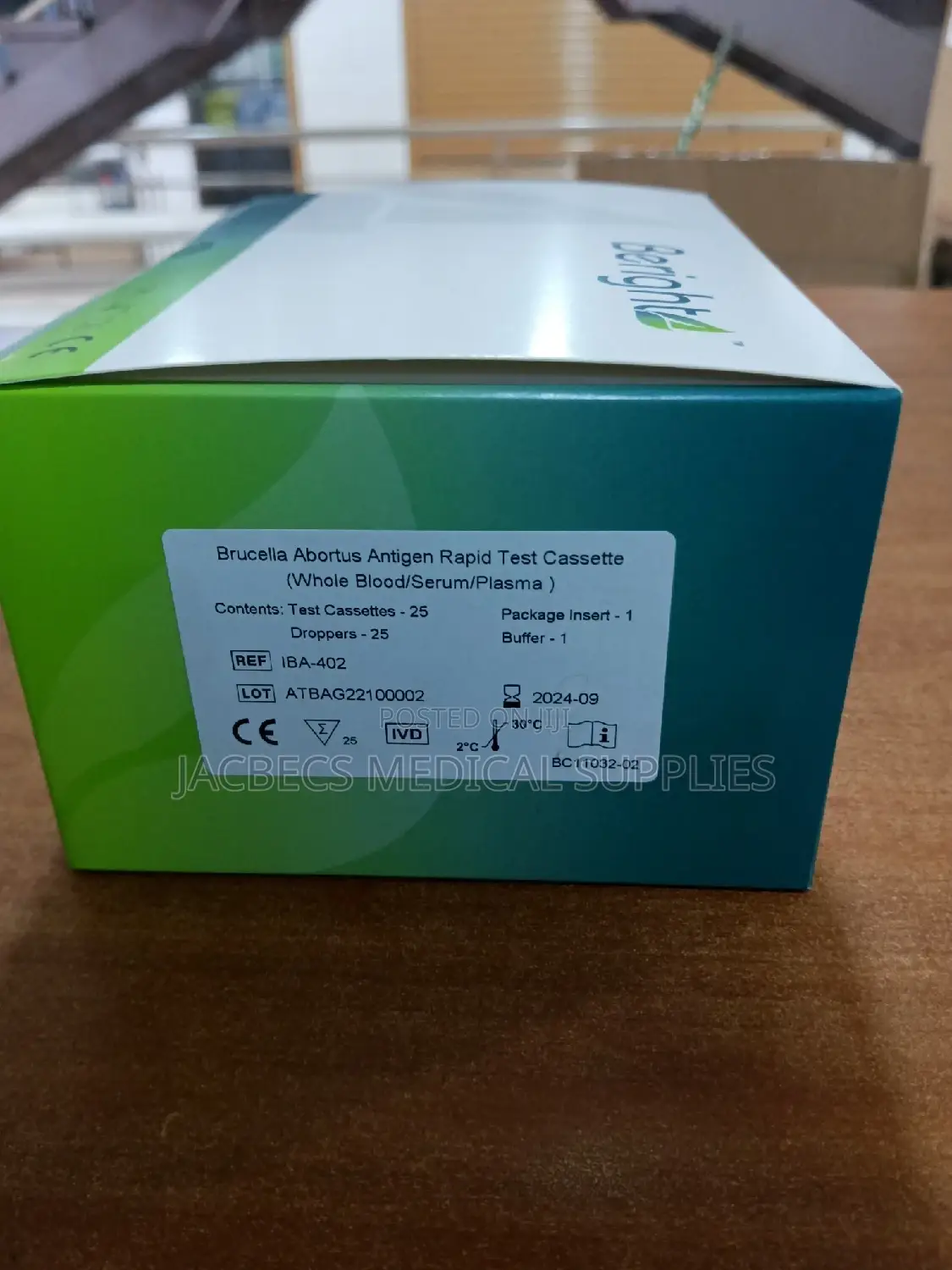 Brucella Antigen Rapid Test Cassete