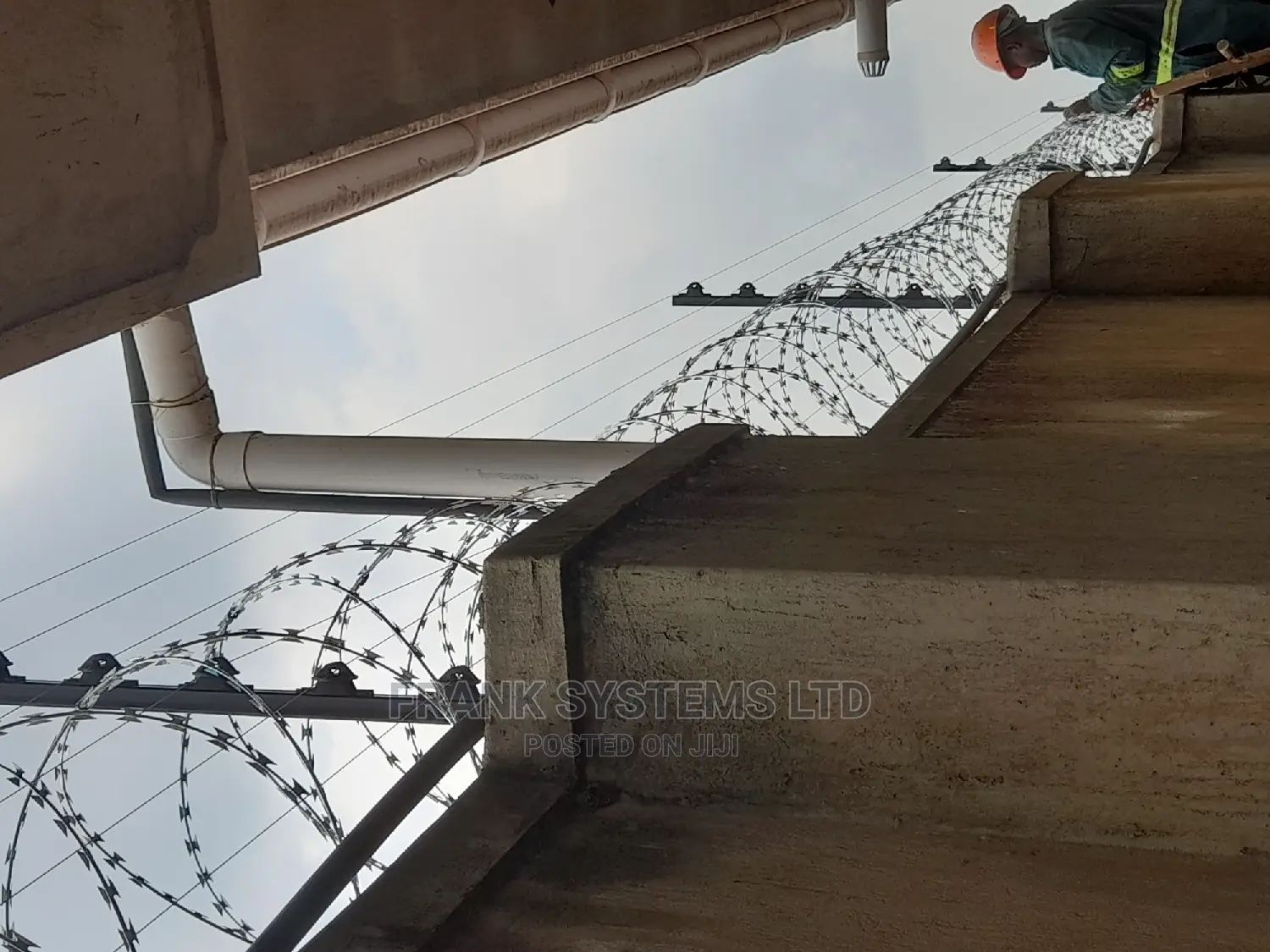 Electric Security Fence .