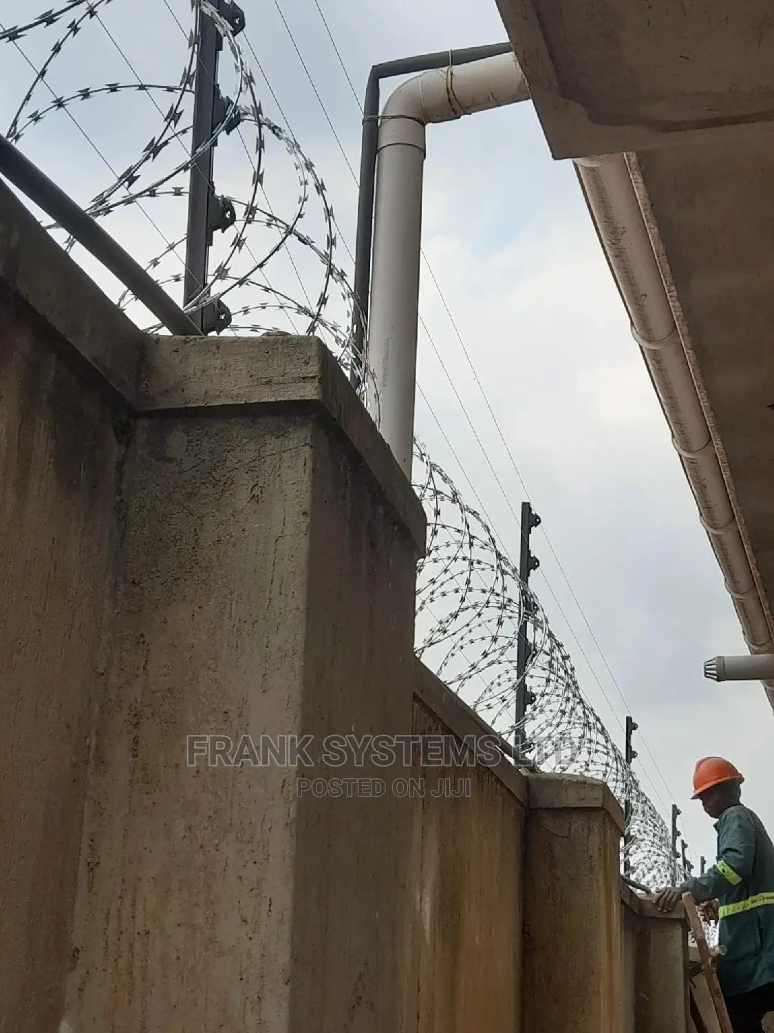Electric Security Fence .