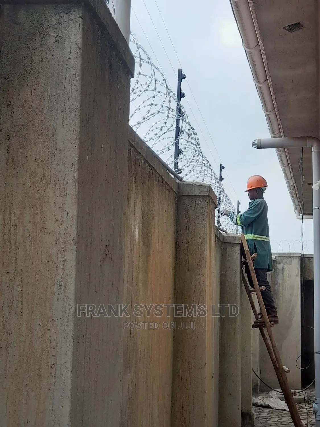 Electric Security Fence .