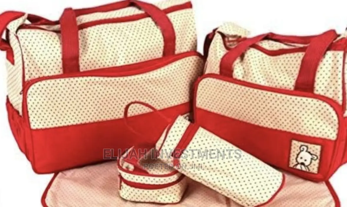 New 5pcs Baby Diaper Bag Set