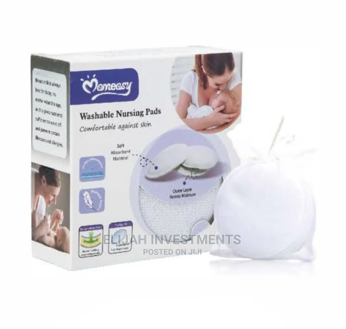 Momeasy Washable Nursing Pads