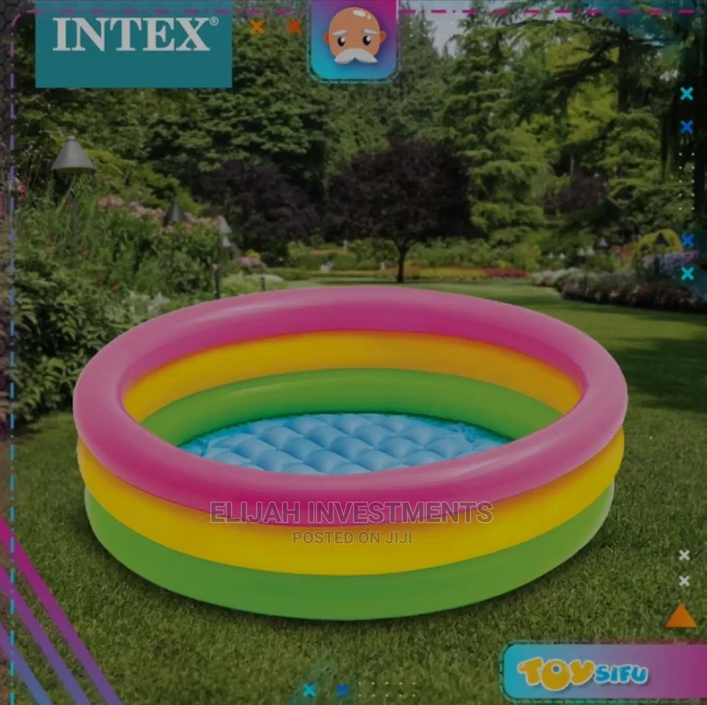Intex 114cm by 25cm Swimming Pool