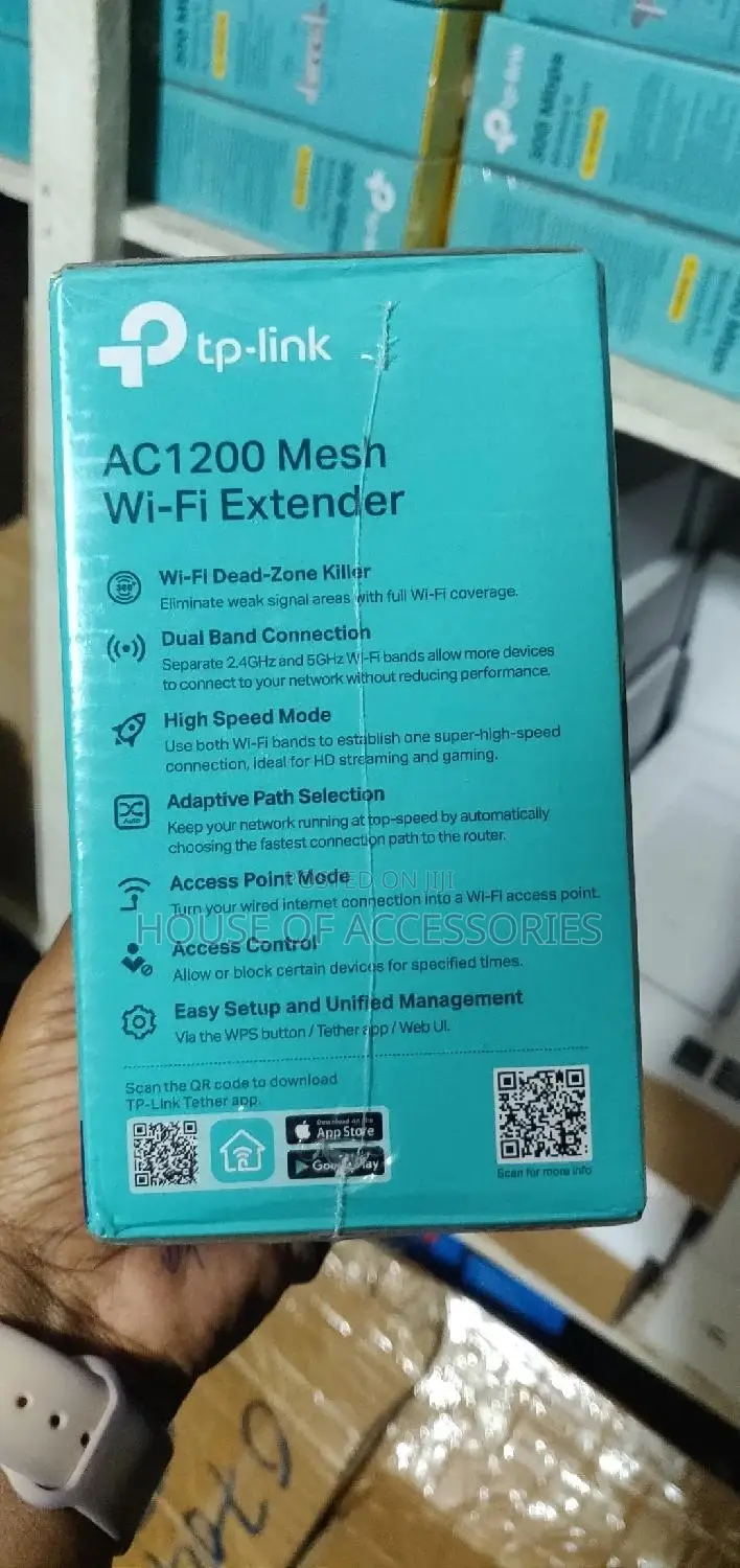 Tplink Wifi Range Extender RE305 AC12000