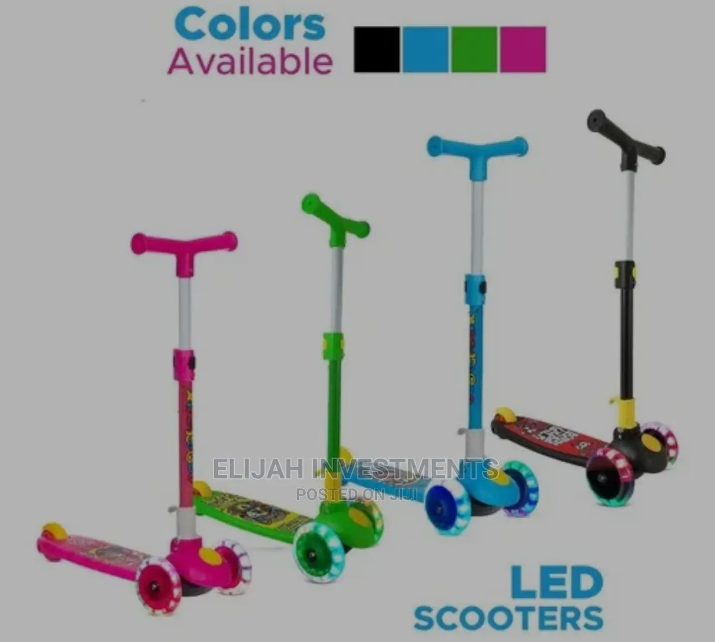 Children's Scooter With Lights and Music