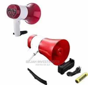 Rechargeable Megaphone Speaker