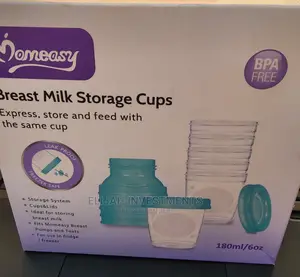 New Washable Breast Milk Storing Cups