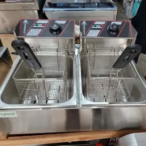 12 Litres Wngreat Double Commercial Deep Fryer