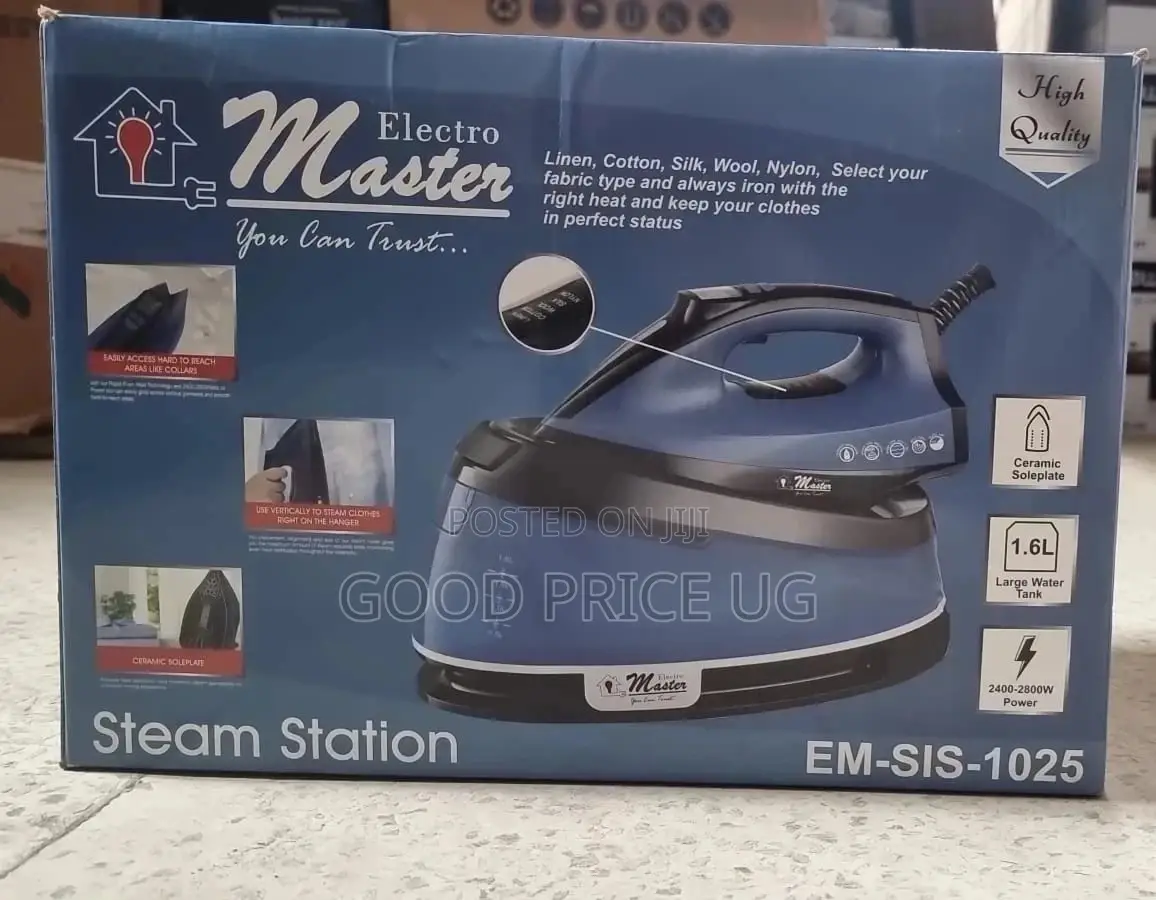 Electro Master Steam Station Flat Iron