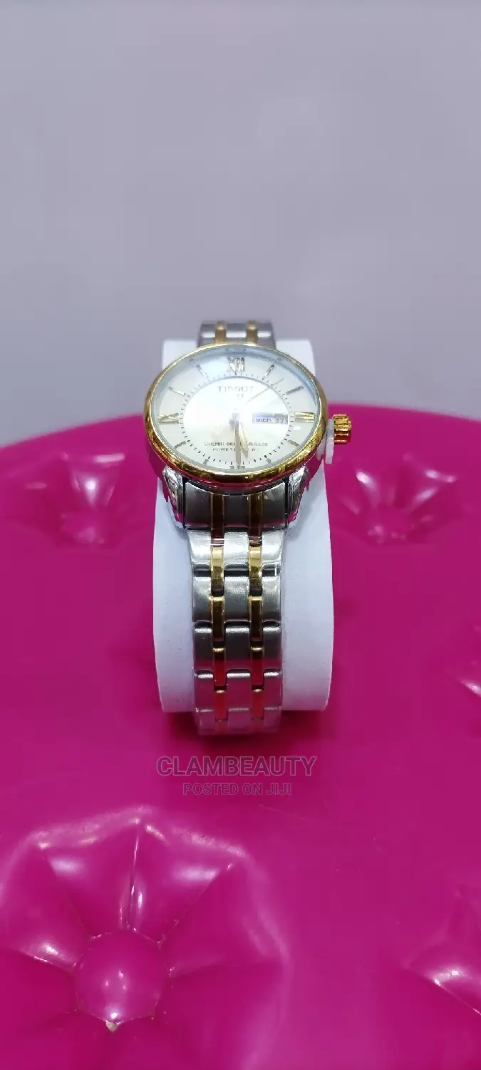 Tissot Designer Ladies Watch Silver and Gold