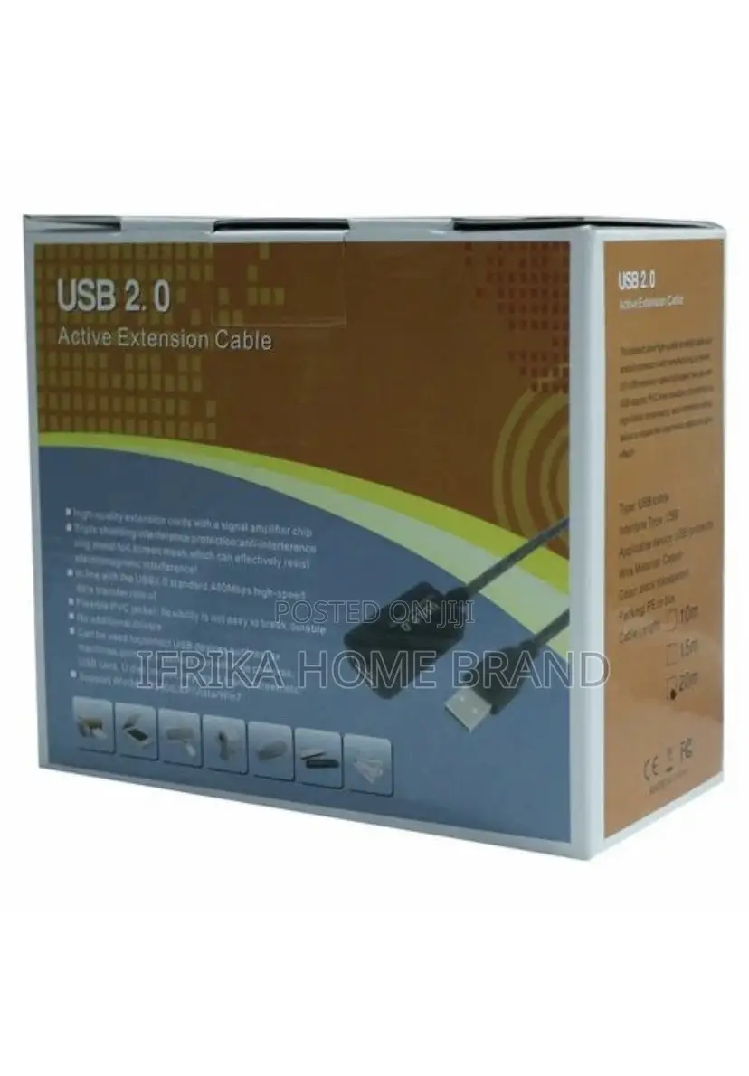 USB 2.0 Active Extension Cable 20 / 30 Meter USB Extender