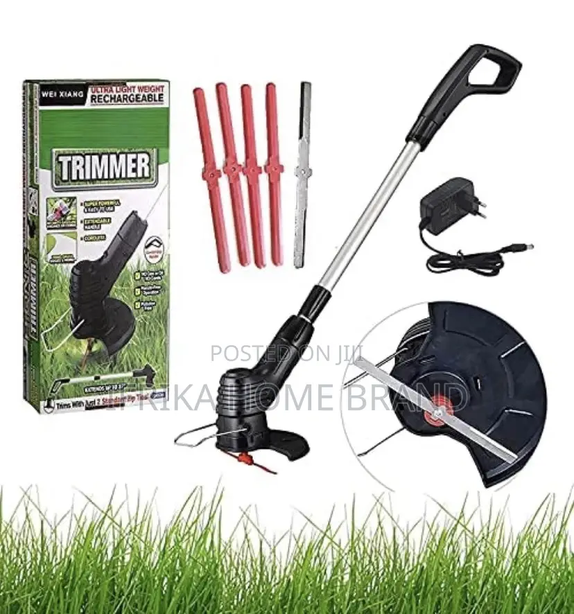Portable Electric Lawn Mower, Cordless Garden Grass Cutter