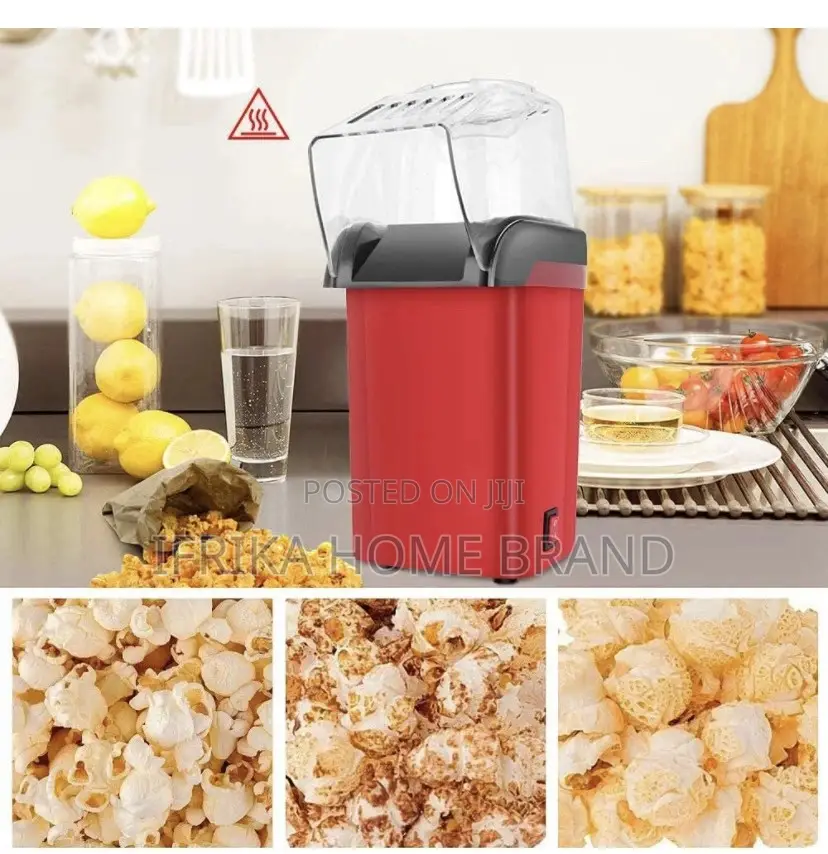 Hot Air Popcorn Maker Machine 1200W Popcorn Maker