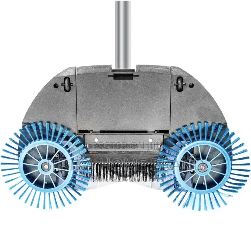 Cordless Spinning Broom for Sweeping Hard Surfaces Like Wood, Carpet