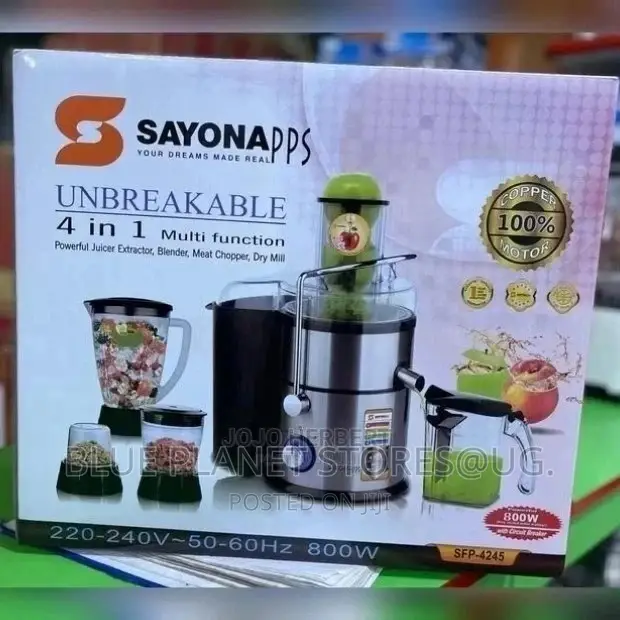 SAYONA 4-In-1 Multi-Function Blenders || 800w || SFP-4245