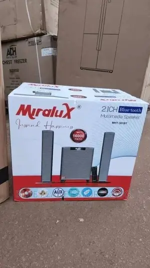 Miralux 2.1ch Multimedia Bluetooth Speakers || MHT-301BT