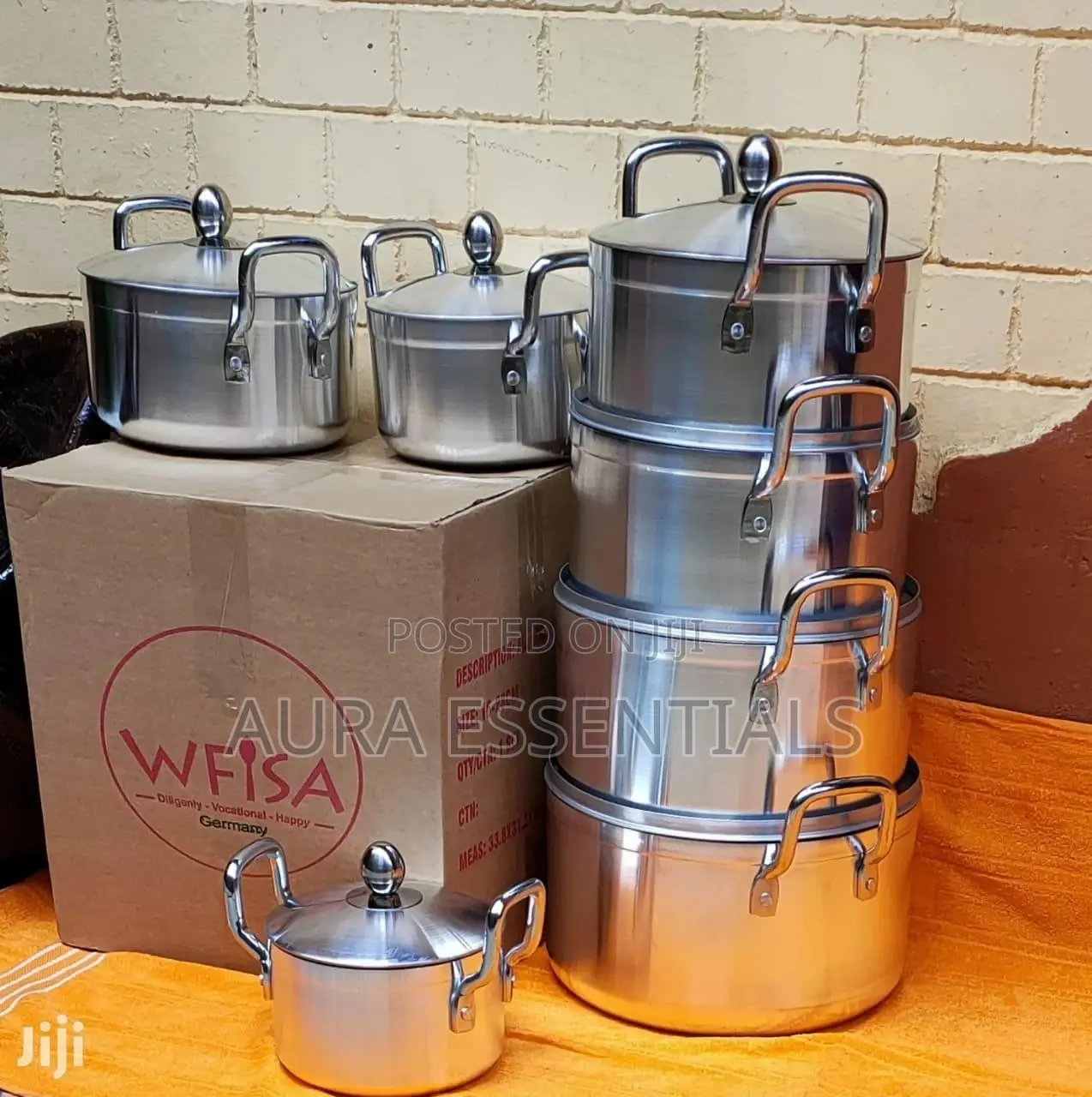 7pcs German Saucepans/ Cooking Pots