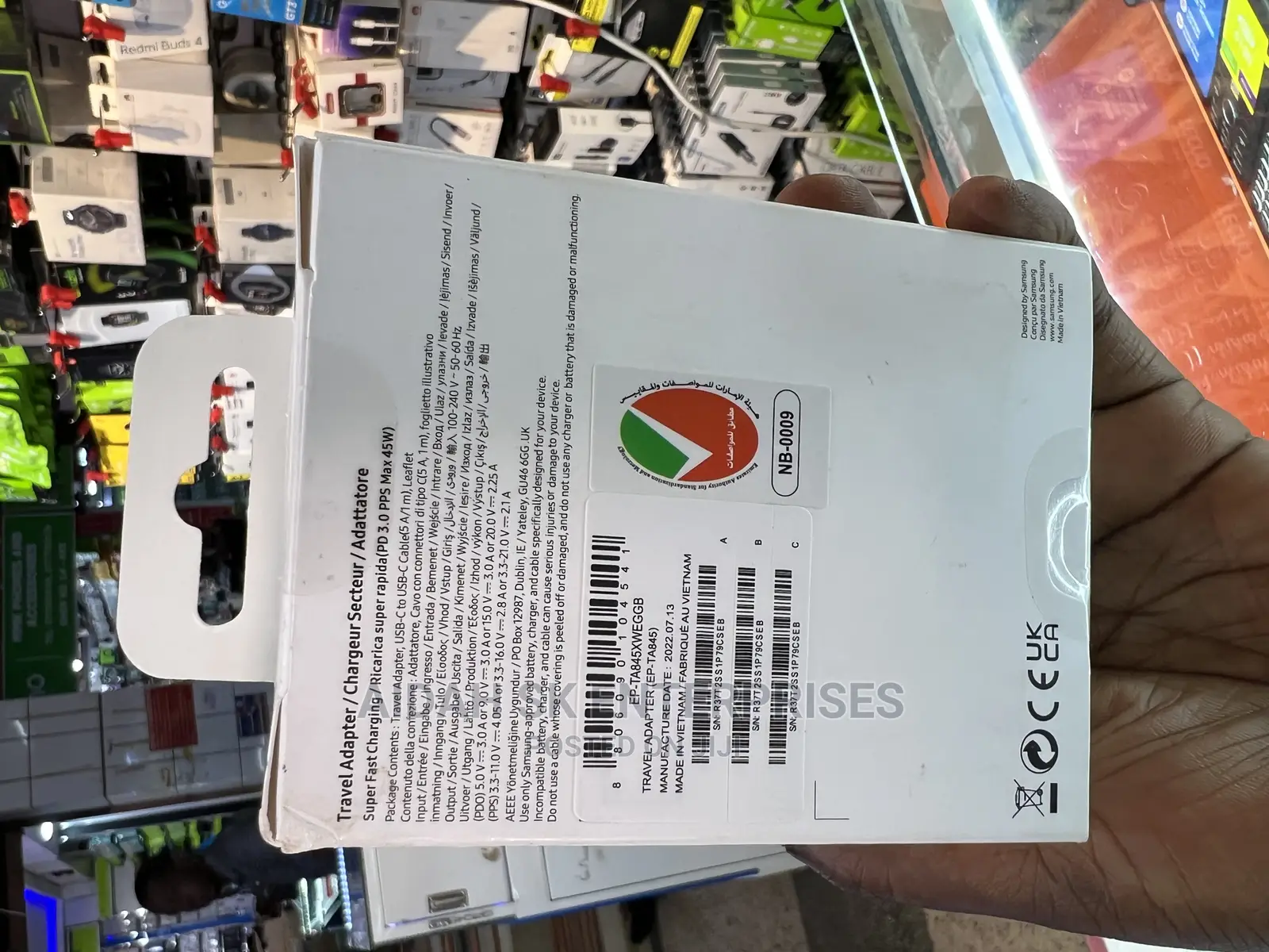 Samsung Original 45W PD C to C Charger