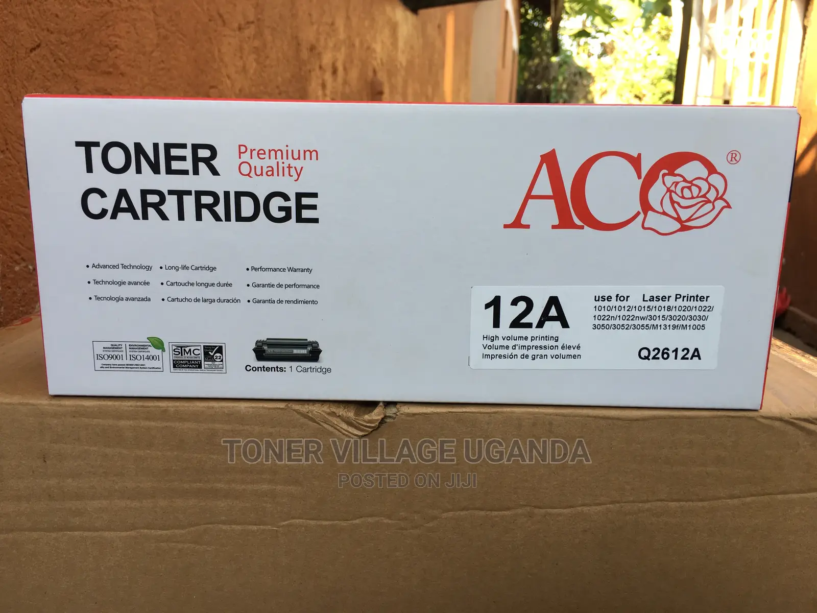 12A Toner Cartridge for Use in 1010,1015,1018,1022,1022nw,