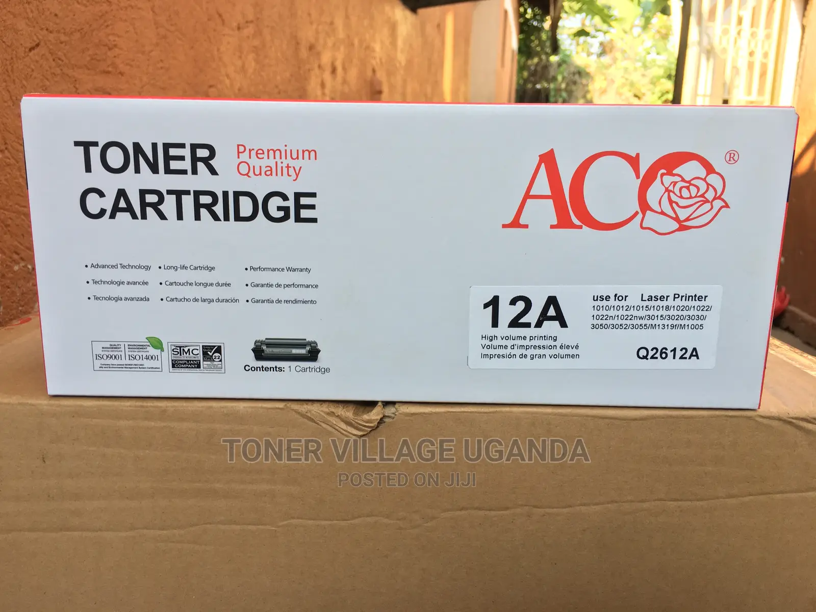12A Toner Cartridge for Use in 1010,1015,1018,1022,1022nw,