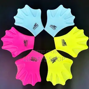 Slicone Webbed Swimming Gloves