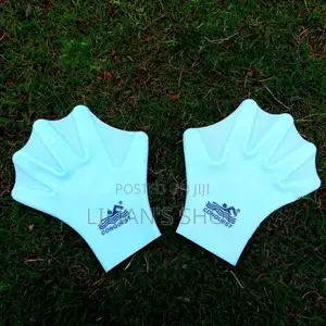 Slicone Webbed Swimming Gloves