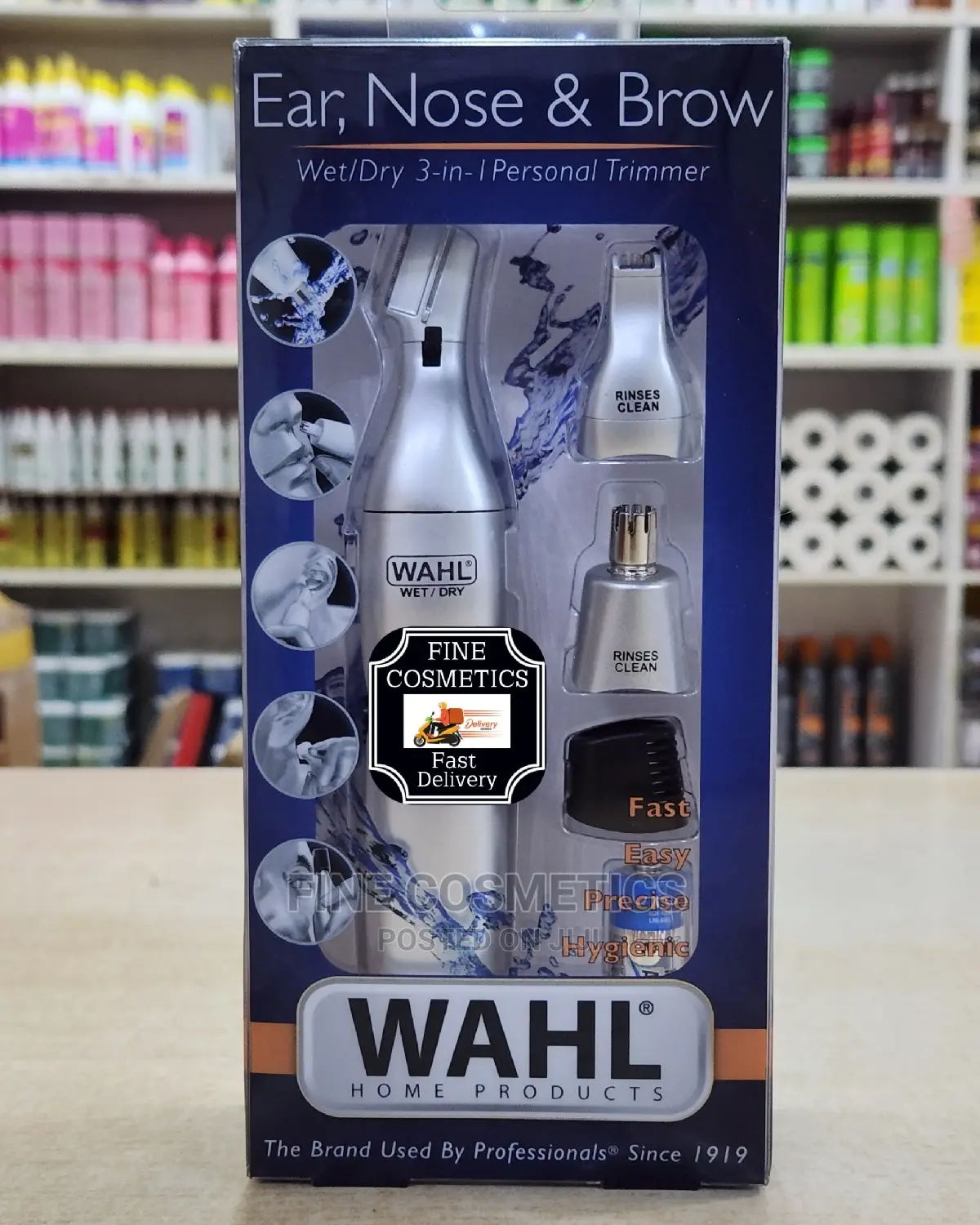 WAHL Triple Head Personal Nasal / Nose Trimmer , Ear Trimmer