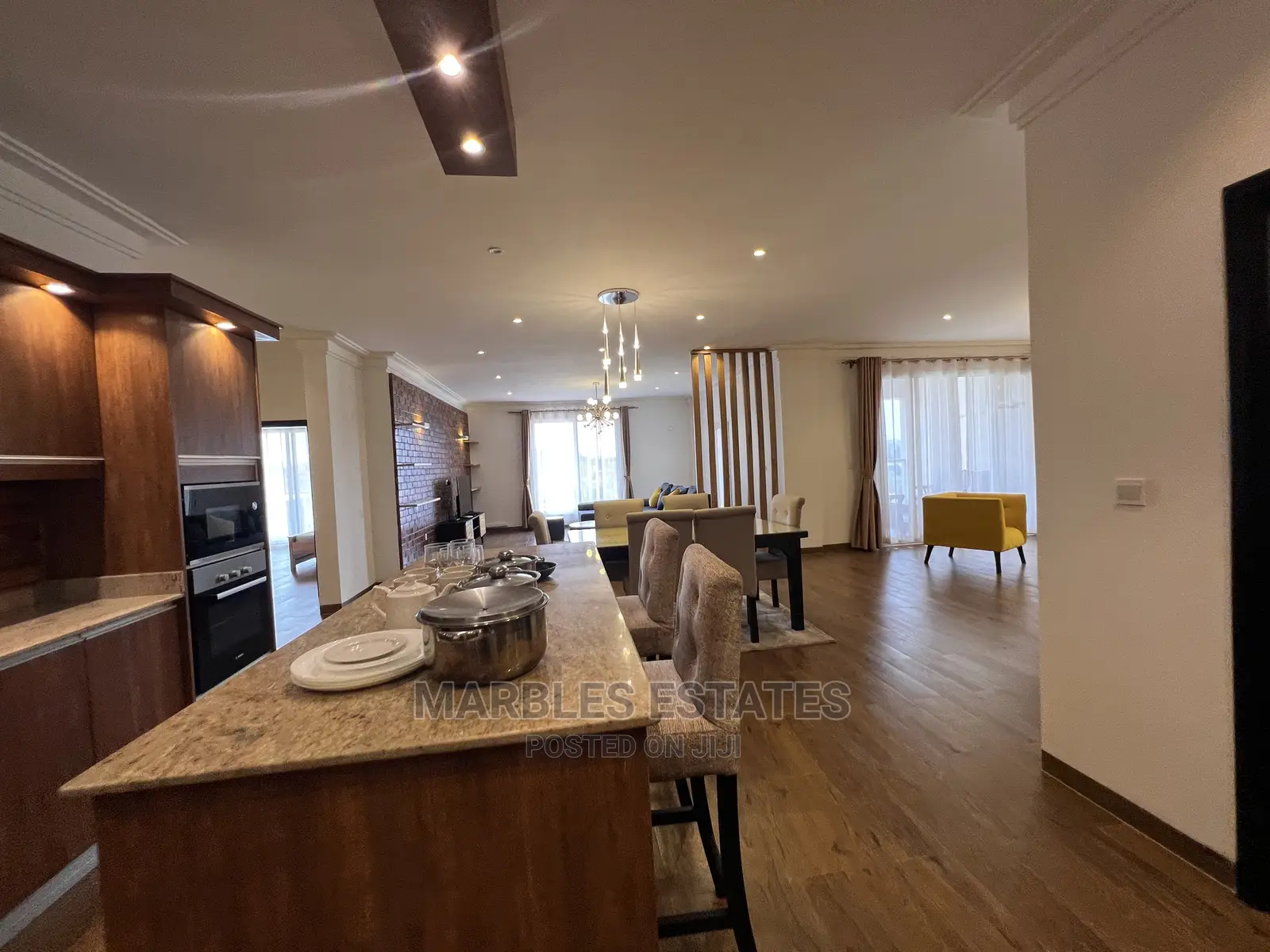 Furnished 4bdrm Apartment in Kololo, Central Division for Rent
