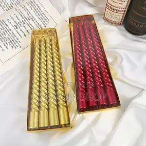 4pcs Spiral Scented Candles