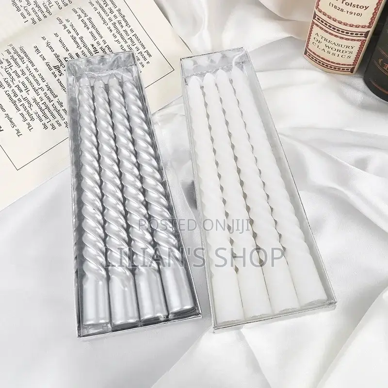 4pcs Spiral Scented Candles