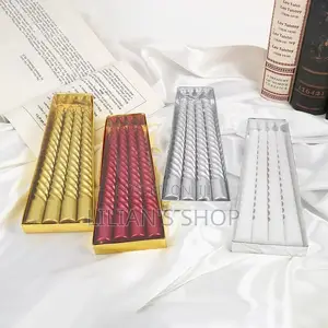 4pcs Spiral Scented Candles