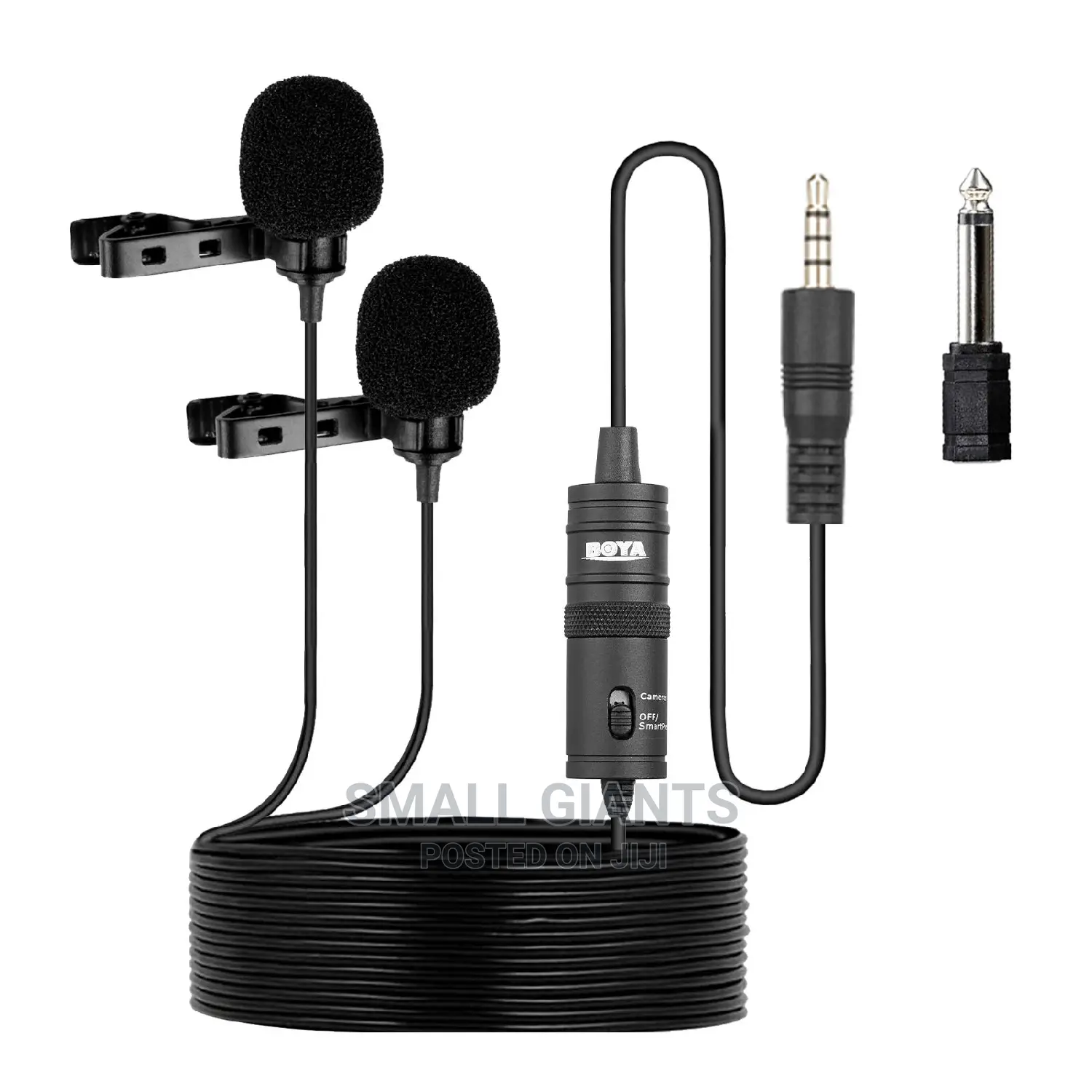 Boya Dual Lapel Microphones
