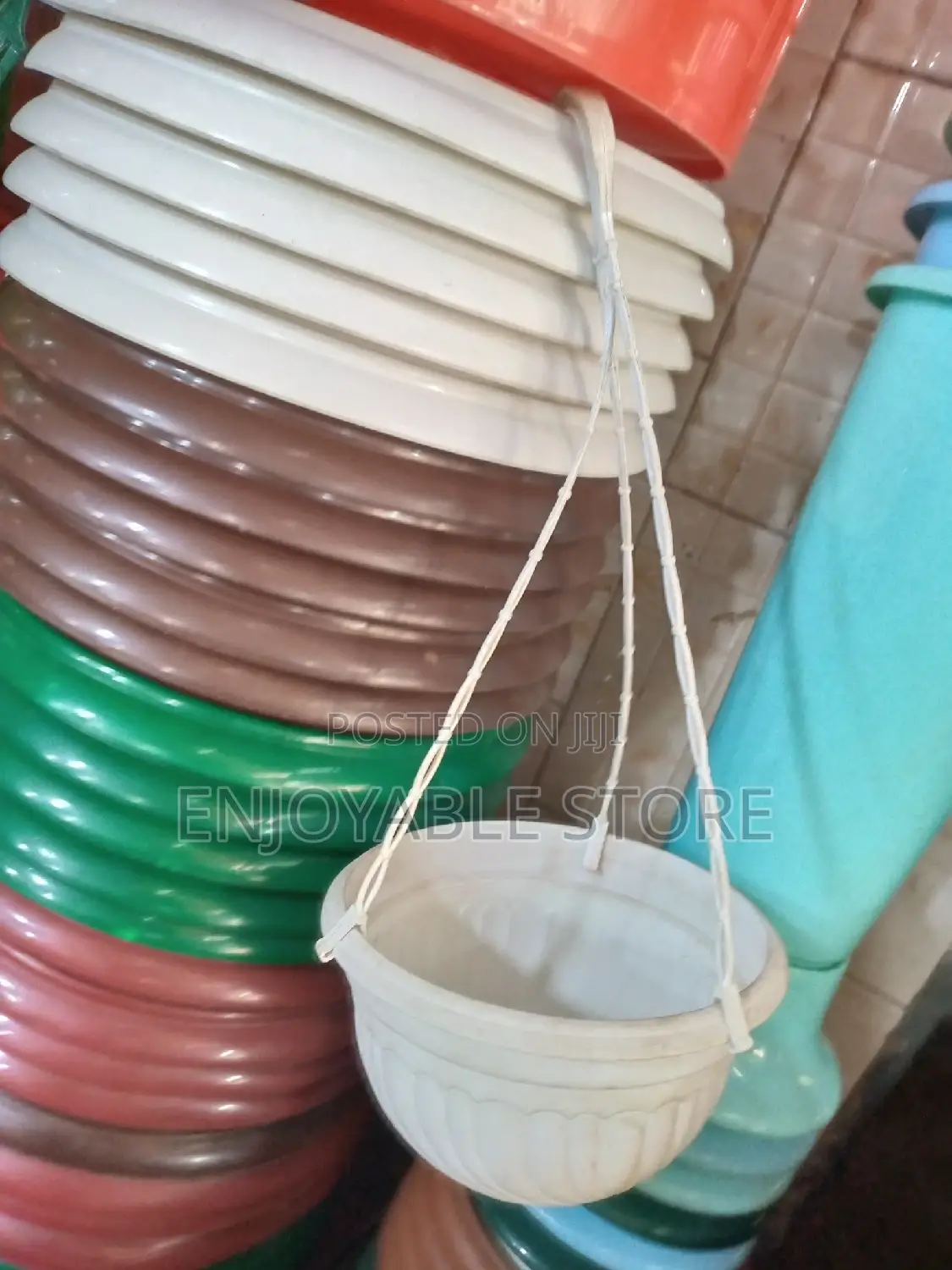 Plastic Hanging Flower Pots