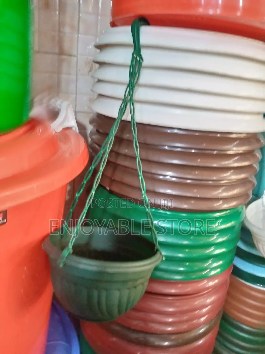 Plastic Hanging Flower Pots
